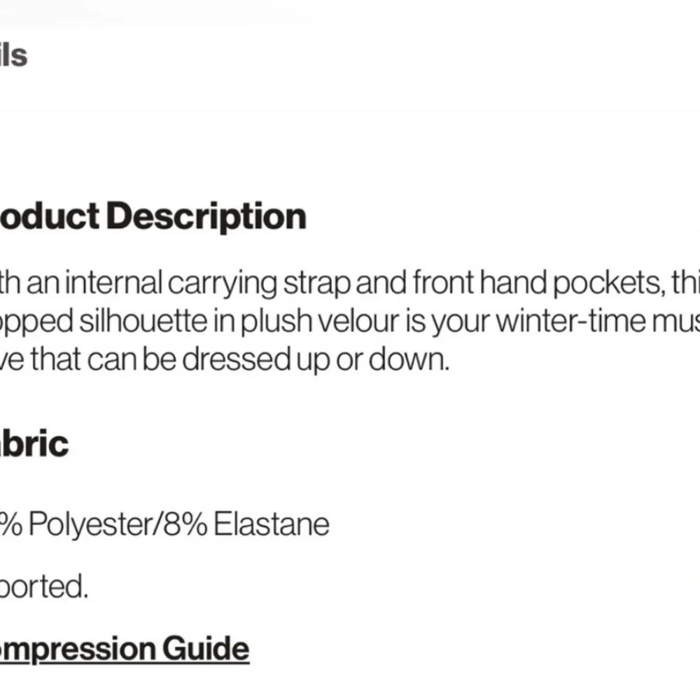 Fabletics Velvet Puffer Jacket Champagne color Size 1X - Picture 13 of 14